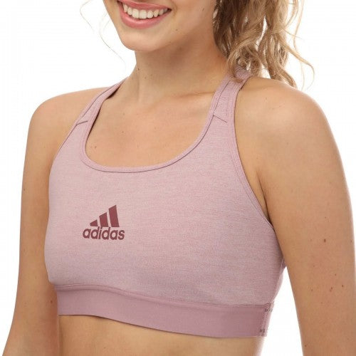 Front - Adidas Womens/Ladies Performance Powerreact Sports Bra