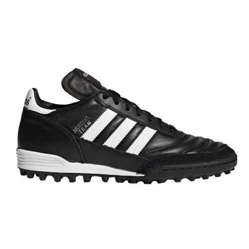 Front - Adidas Mens Mundial Team Leather Flat Artificial Ground Football Boots