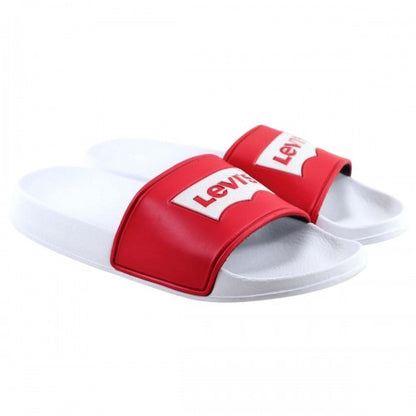 Front - Levis Boys Bat Wings Logo Sliders