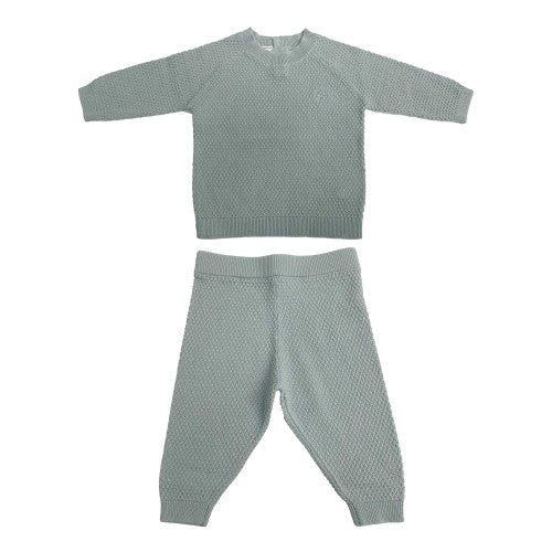 Front - Jack Wills Baby Pointelle Loungewear Set
