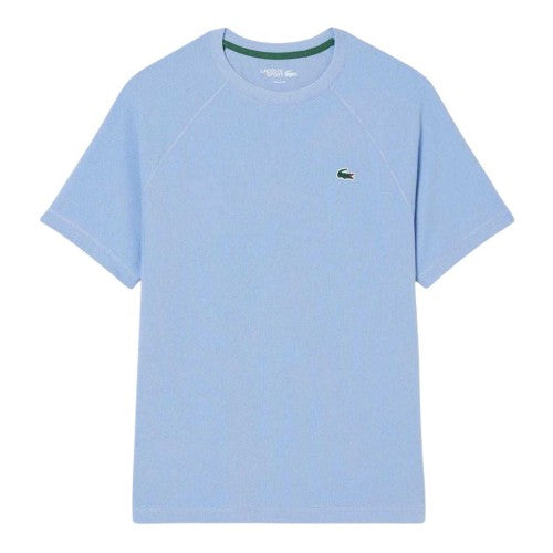Front - Lacoste Mens Embroidered Logo Technical T-Shirt