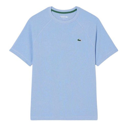 Front - Lacoste Mens Embroidered Logo Technical T-Shirt