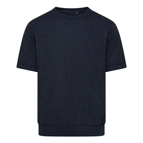 Front - Duck and Cover Mens Mataso Jacquard T-Shirt