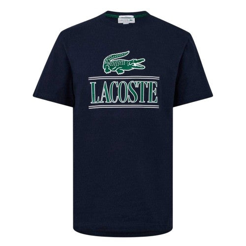 Front - Lacoste Mens Graphic Print T-Shirt