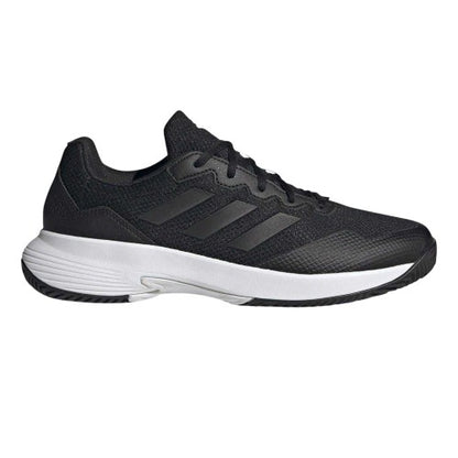 Front - Adidas Mens GameCourt 2.0 Tennis Shoes