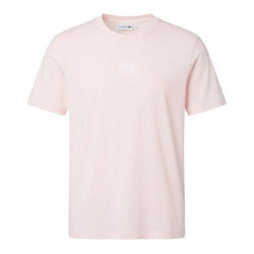 Front - Lacoste Unisex Adult Print Cotton Jersey T-Shirt