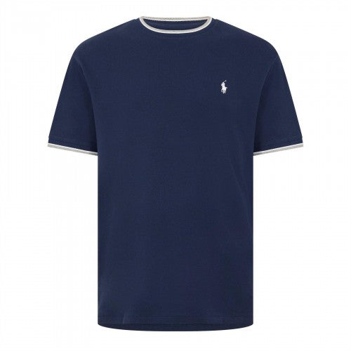 Front - Ralph Lauren Mens Tipped Cotton T-Shirt