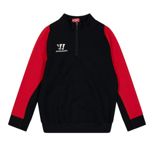 Front - Warrior Childrens/Kids Colour Block Quarter Zip Track Top