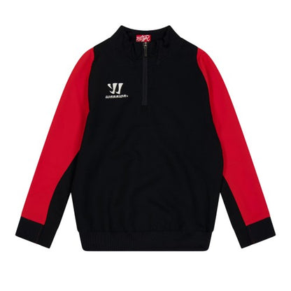 Front - Warrior Childrens/Kids Colour Block Quarter Zip Track Top