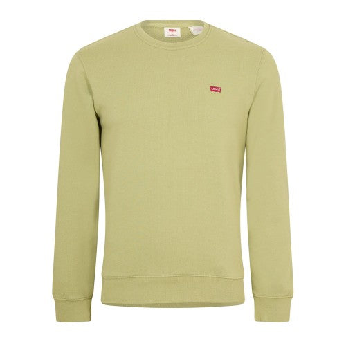 Front - Levis Mens Original Crew Neck Sweatshirt