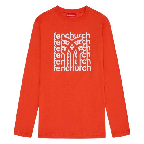 Front - Fenchurch Unisex Adult Jones Long-Sleeved T-Shirt