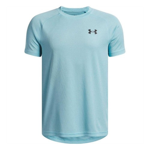 Front - Under Armour Childrens/Kids Tech Logo Regular T-Shirt