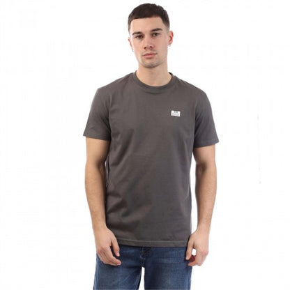 Front - Weekend Offender Mens Bridgetown Plain Logo Regular T-Shirt