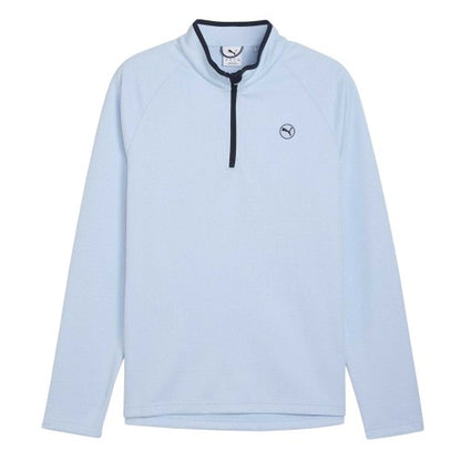 Front - Puma Mens Waffle Fleece Jumper