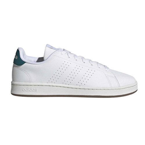 Front - Adidas Mens Advantage Leather Trainers