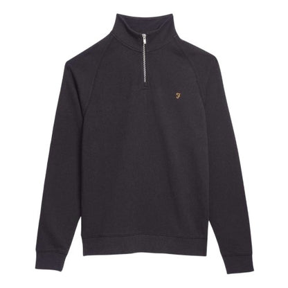 Front - Farah Mens Quarter Zip Sweatshirt