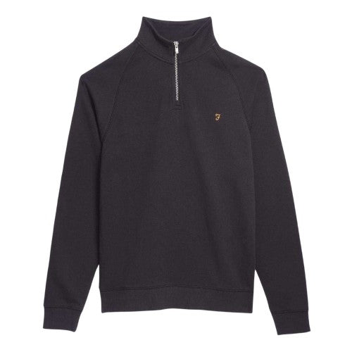 Front - Farah Mens Quarter Zip Sweatshirt