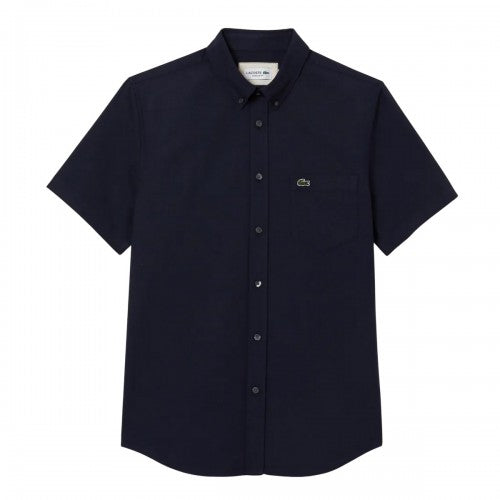Front - Lacoste Mens Cotton Regular Shirt