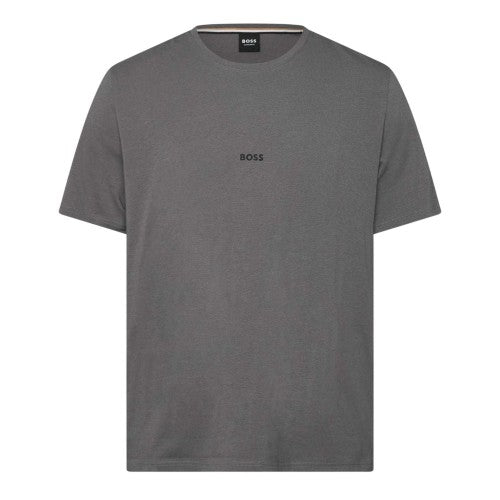 Front - Boss Mens Logo Stretch T-Shirt
