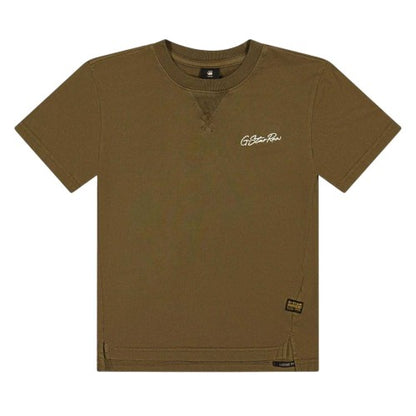 Front - G-Star Childrens/Kids Logo Cotton T-Shirt