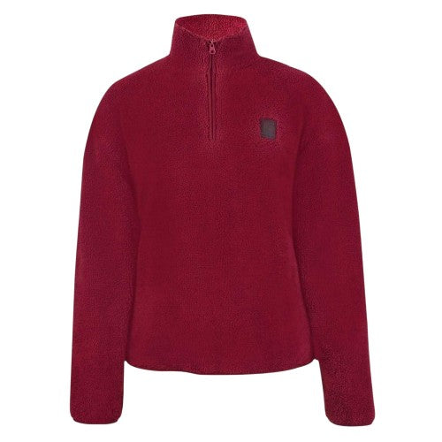 Front - SoulCal Womens/Ladies Zip Neck Relaxed Fit Sweatshirt