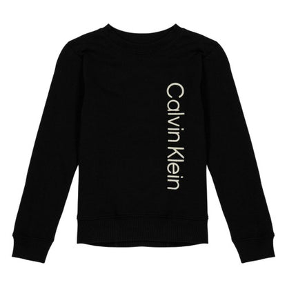 Front - Calvin Klein Childrens/Kids Side Logo Sweatshirt