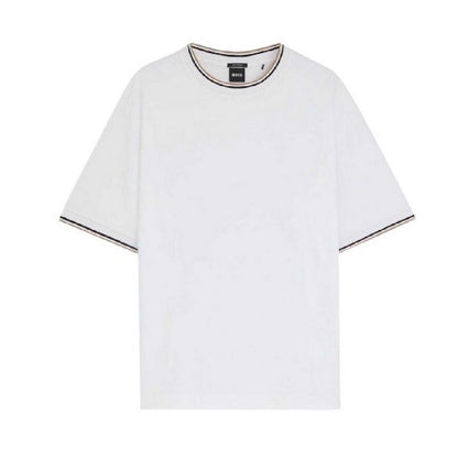 Front - Boss Mens Plain Woven T-Shirt