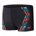 Front - Speedo Mens Tech Swim Shorts