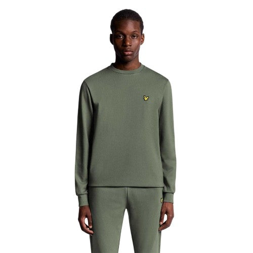 Front - Lyle & Scott Mens Lightweight Sports Sweatshirt