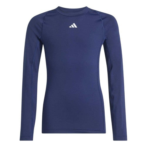 Front - Adidas Childrens/Kids Techfit Aeroready Long-Sleeved Top