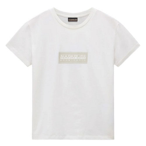 Front - Napapijri Womens/Ladies Box Logo T-Shirt