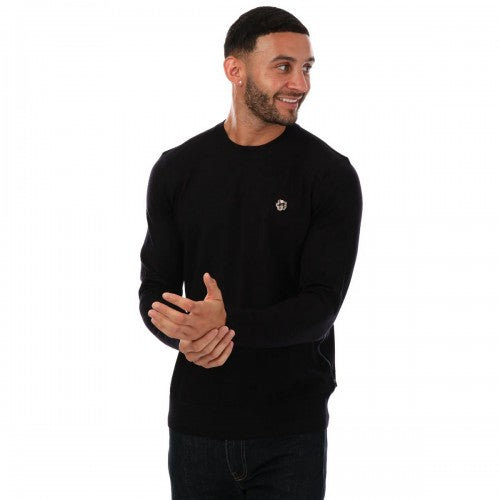 Front - Ted Baker Mens Cardiff Merino Wool Crew Neck Jumper