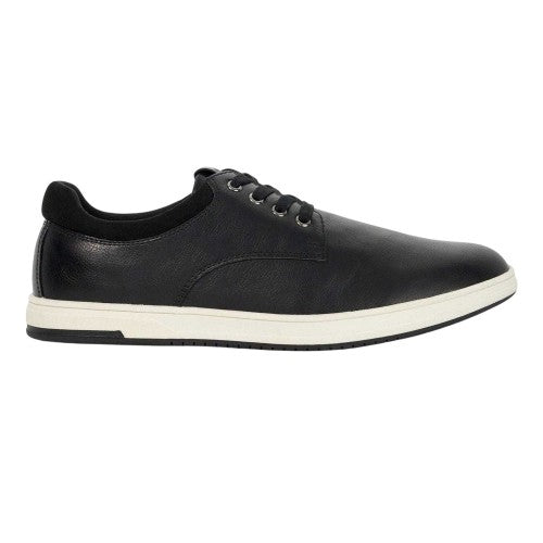 Front - Dune London Mens Tamsen Lace Flat Trainers