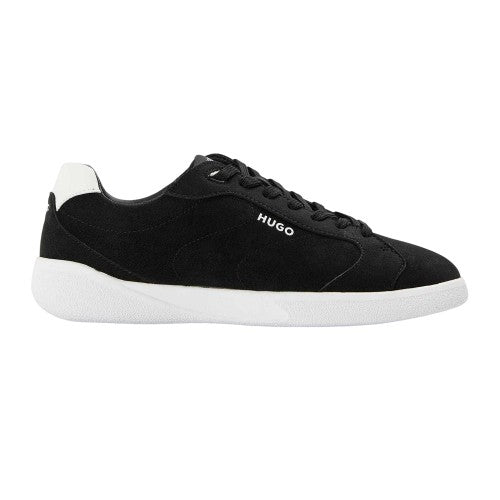 Front - Hugo Mens Suede Trainers