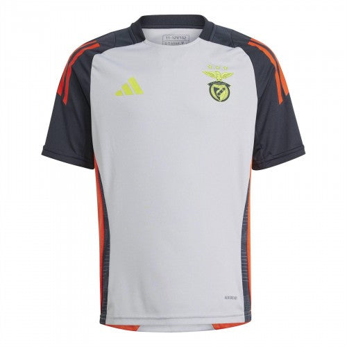 Front - Adidas Childrens/Kids SL Benfica Training Jersey