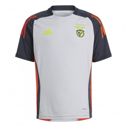 Front - Adidas Childrens/Kids SL Benfica Training Jersey