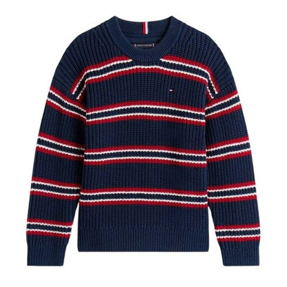 Front - Tommy Hilfiger Childrens/Kids Knitted Sweater Top