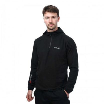 Front - Timberland Mens Kearsage Polartech Quarter Zip Fleece Top