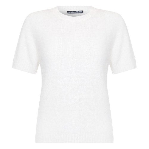 Front - Threadbare Womens/Ladies Knitted Regular Short-Sleeved Sweater Top