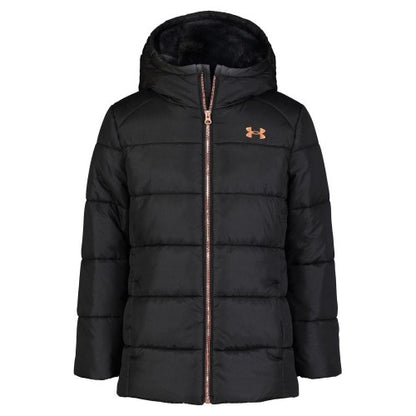 Front - Under Armour Girls Puffer Jacket