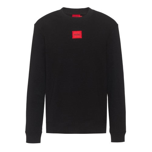 Front - Hugo Mens Diragol Crew Neck Sweatshirt