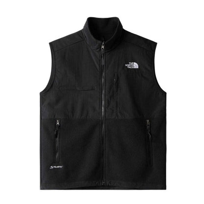 Front - The North Face Mens Denali Polartech Gilet