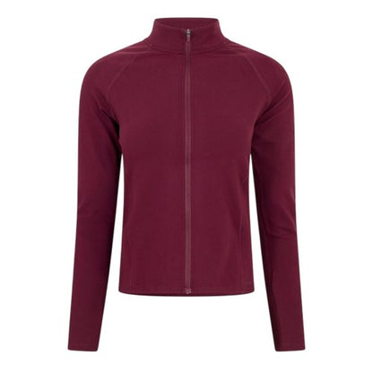 Front - Gym King Womens/Ladies Luxe Patterned Full Zip Track Jacket