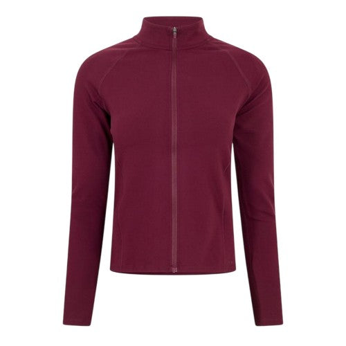 Front - Gym King Womens/Ladies Luxe Patterned Full Zip Track Jacket