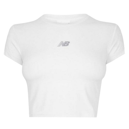 Front - New Balance Womens/Ladies Performance Gym Crop Top