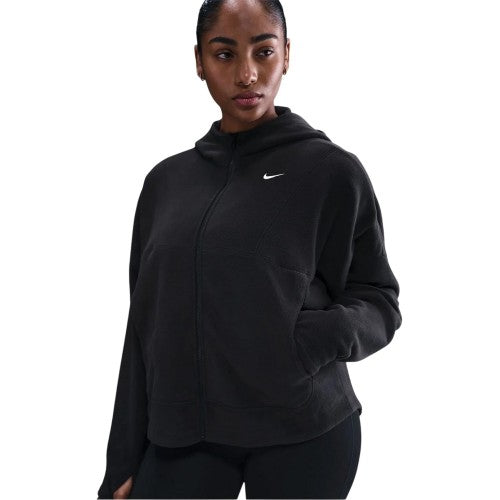 Front - Nike Womens/Ladies Relaxed Fit Hooded Jacket