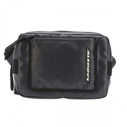 Front - Lacoste Contrast Detail Zipped Satchel