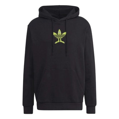 Front - Adidas Unisex Adult Originals Graphic Print Long-Sleeved Hoodie