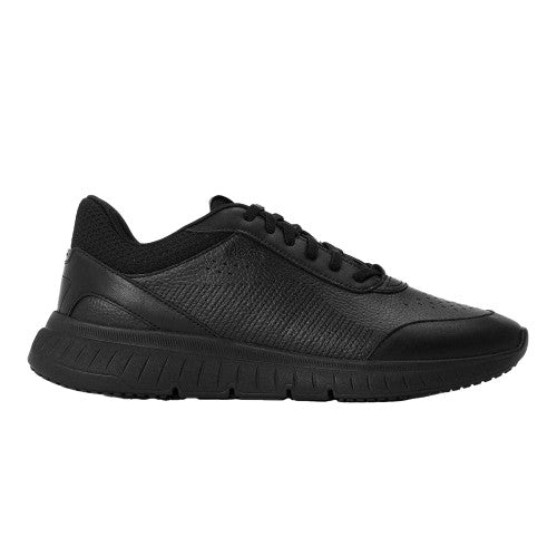 Front - Boss Mens Titanis Leather Running Trainers