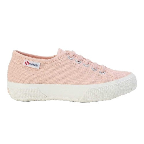Front - Superga Childrens/Kids Fashion Canvas Flatform Trainers